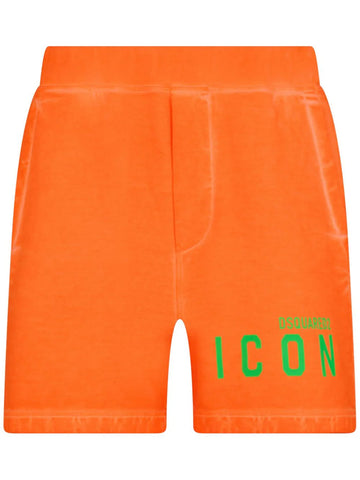 BE ICON RELAX FIT SHORT NARANJA