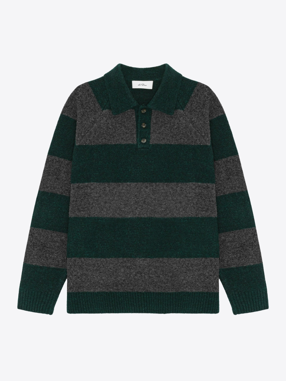 STRIPED KNITTED POLO