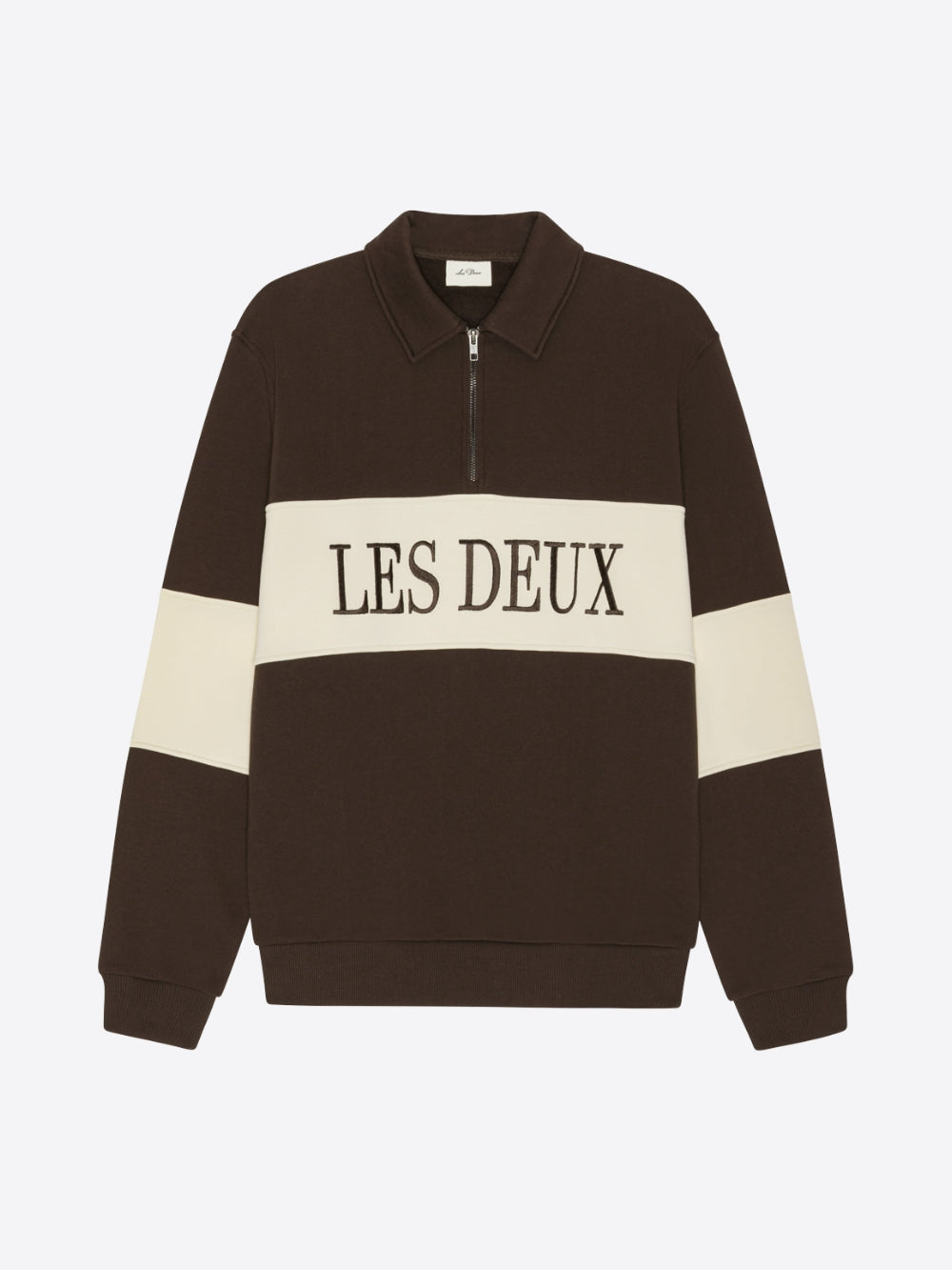 ZIPPER RUGBY SWEATSHIRT