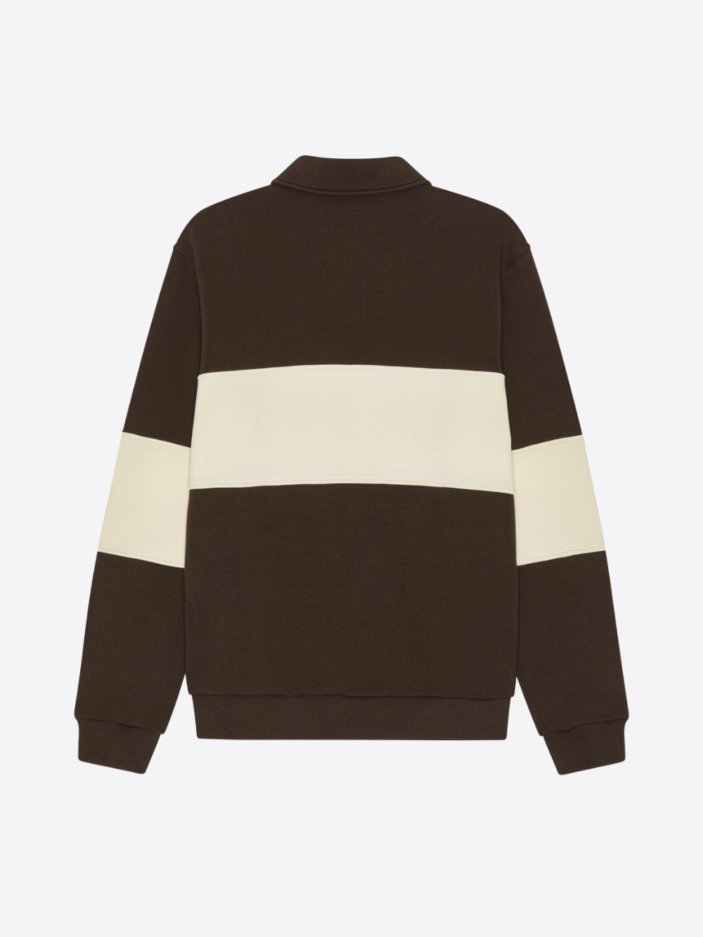 ZIPPER RUGBY SWEATSHIRT
