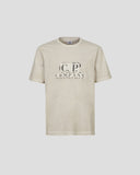 CAMISETA LOGO PARCHE BEIGE