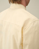 CAMISA GABARDINA AMARILLO PASTEL