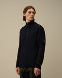 JERSEY CANALÉ HALF ZIP NAVY