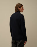 JERSEY CANALÉ HALF ZIP NAVY