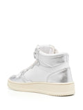 ZAPATILLAS MEDALIST MID WHITE SILVER