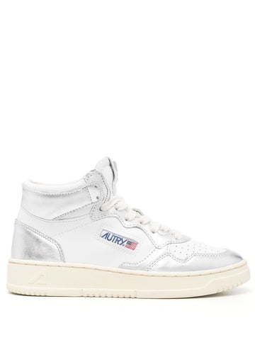 ZAPATILLAS MEDALIST MID WHITE SILVER