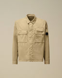 CAMISA GABARDINA BEIGE