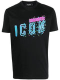 CAMISETA PIXELED ICON NEGRA