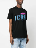 CAMISETA PIXELED ICON NEGRA