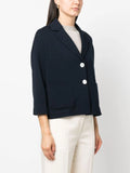 BLAZER MANGA TRES CUARTOS NAVY