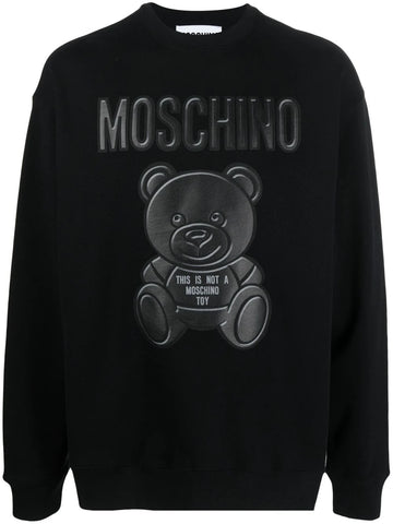 SUDADERA TEDDY NEGRA