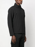Q0222 SOFT SHELL-R_E.DYE® TECHNOLOGY IN RECYCLED POLYESTER BLACK