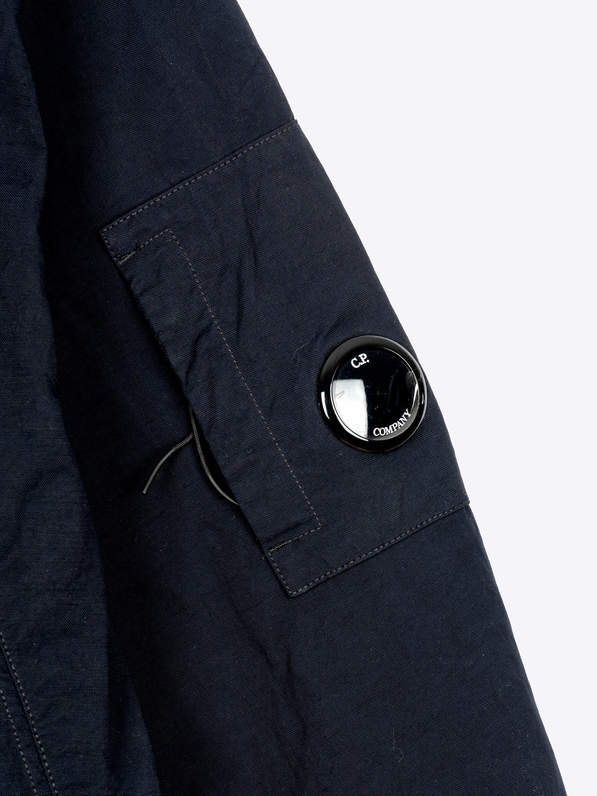 TWILL HOODED LENS JACKET