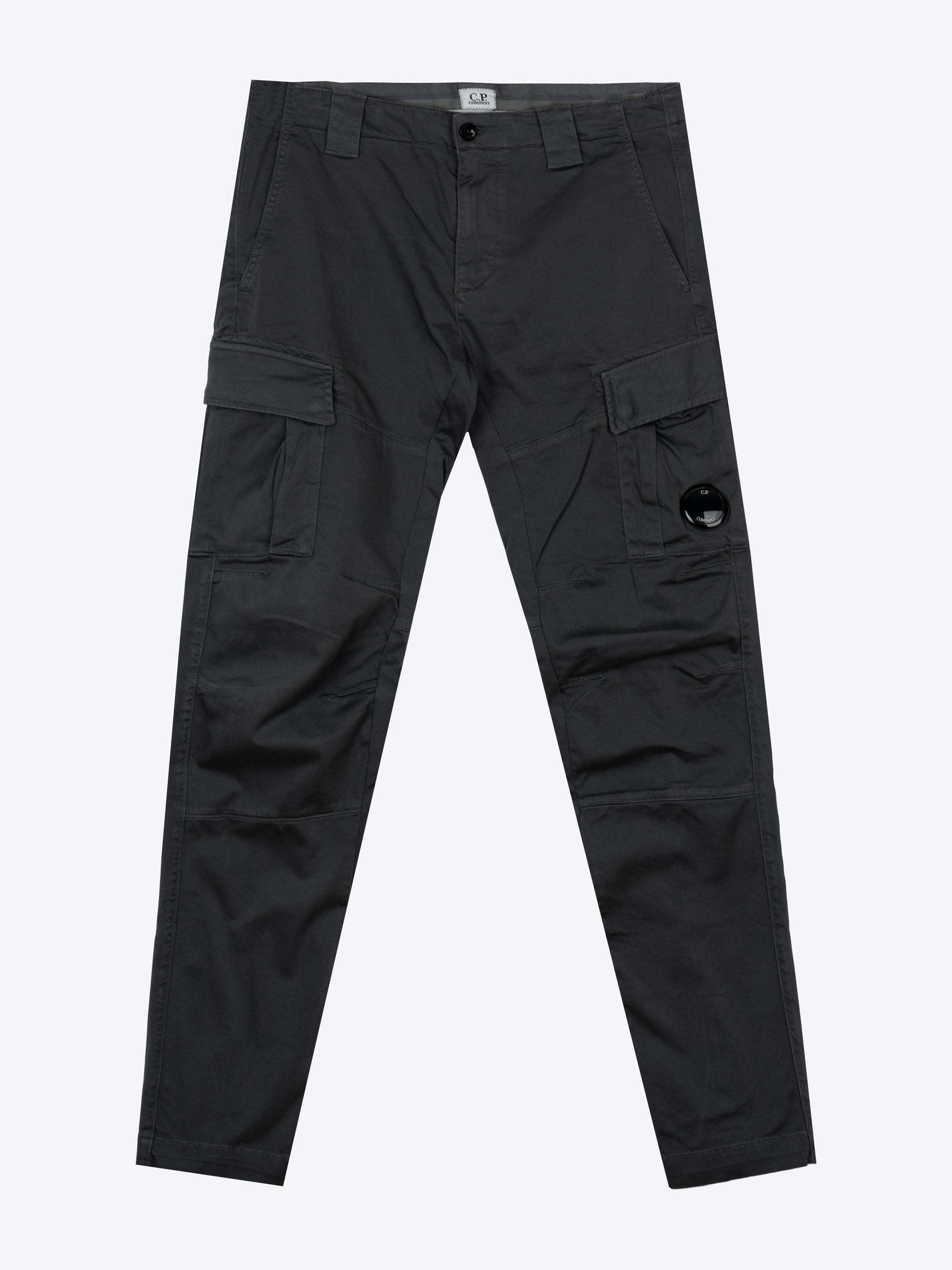 STRETCH SATEEN ERGONOMIC LENS CARGO PANTS
