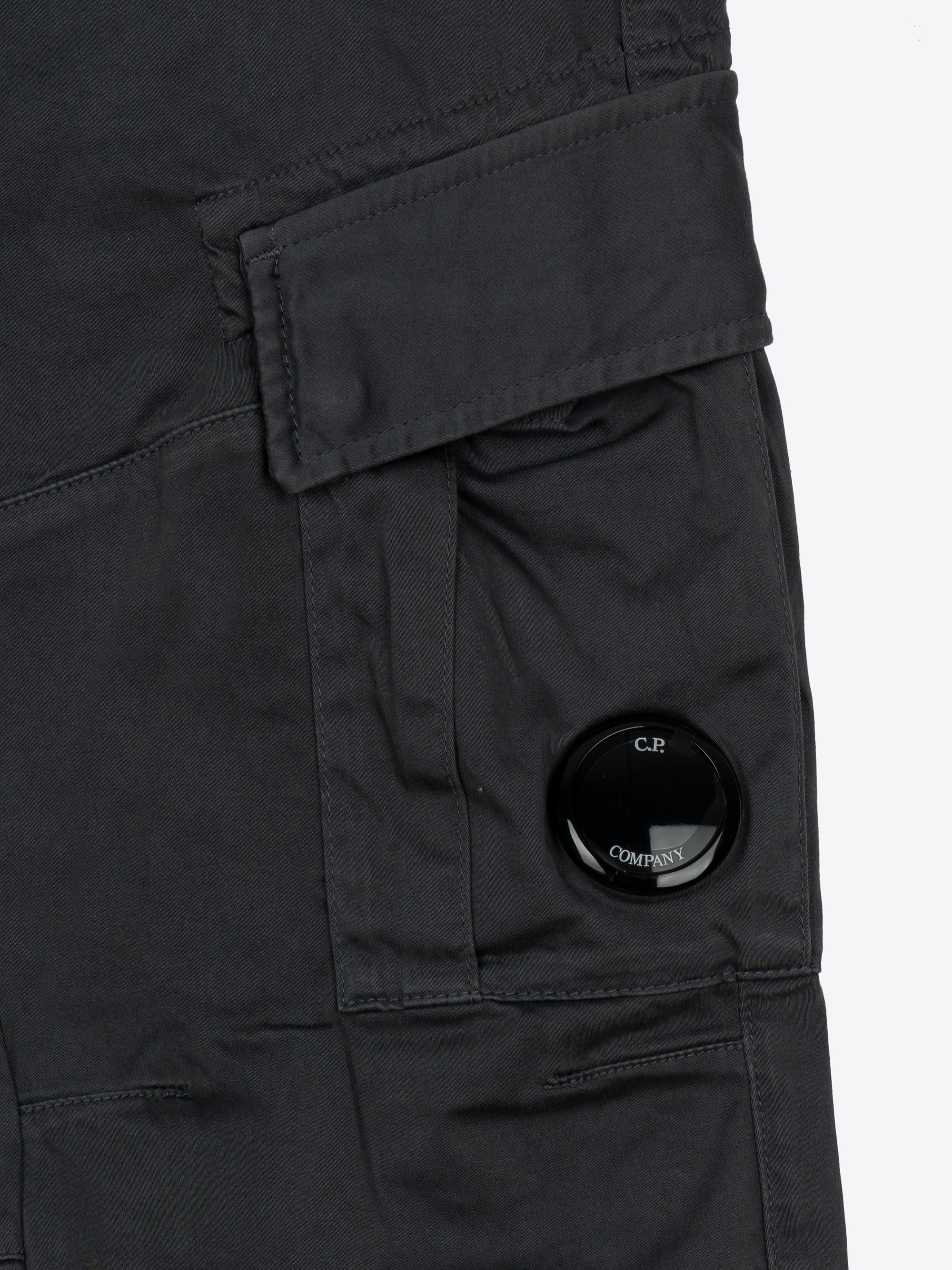 STRETCH SATEEN ERGONOMIC LENS CARGO PANTS