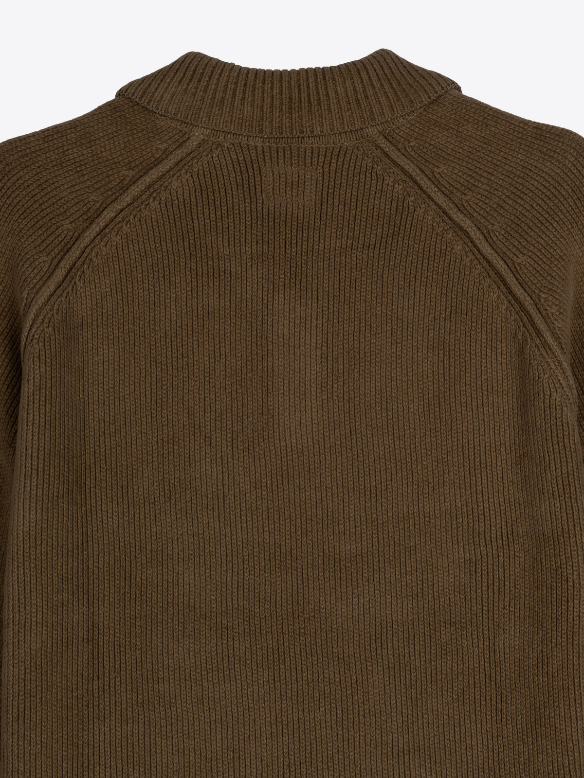 CHENILLE COTTON LENS POLO SWEATER