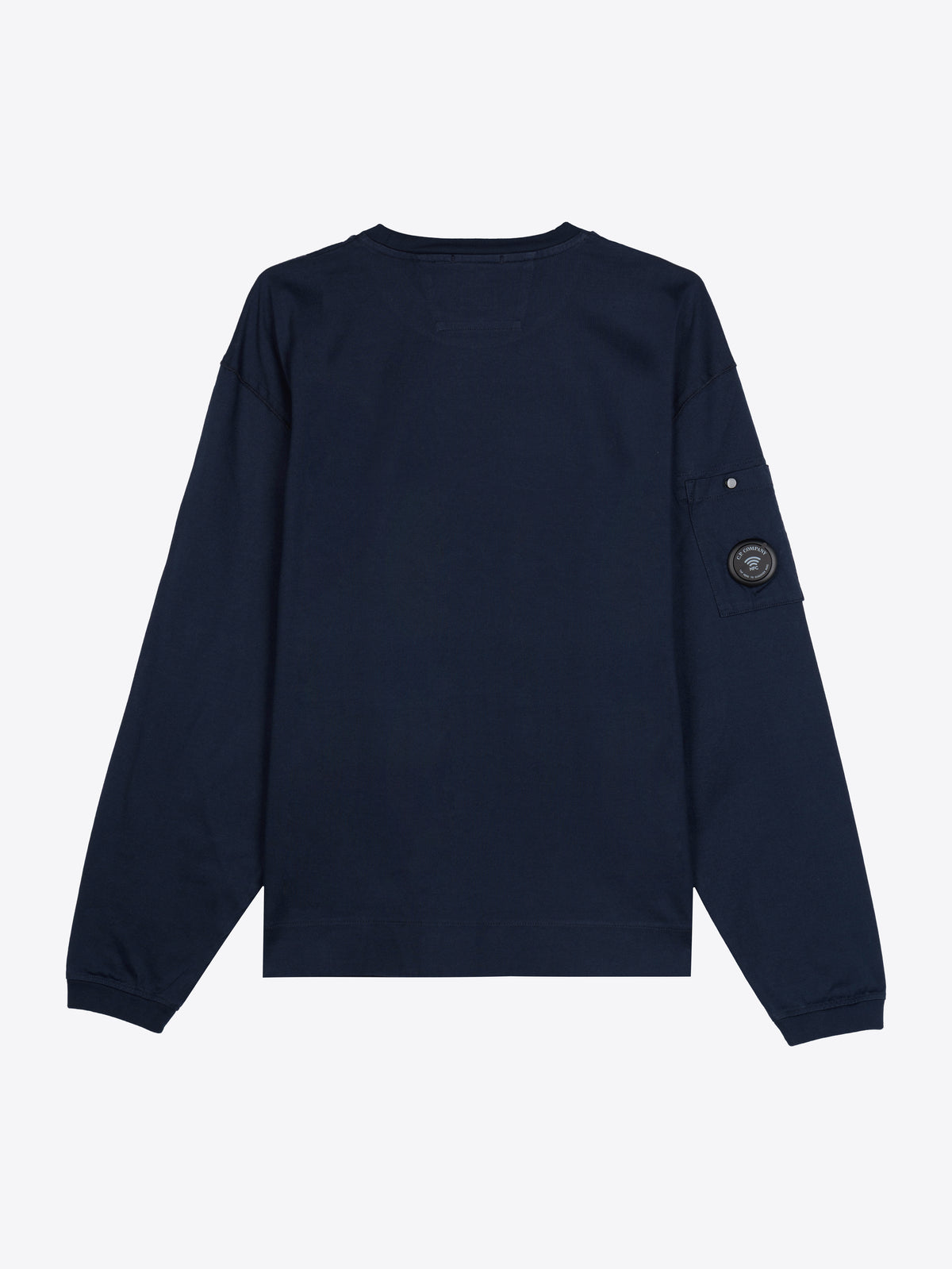 30/2 MERCERIZED TWISTED LONG SLEEVE LENS T-SHIRT