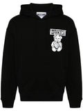 SUDADERA CAPUCHA TEDDY NEGRA