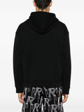 SUDADERA CAPUCHA TEDDY NEGRA