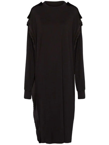 VESTIDO FLEECE NEGRO