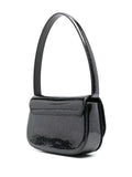 BOLSO 1DR GLITTER NEGRO