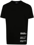 CAMISETA TEXTO NEGRA