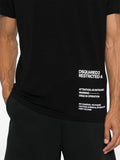 CAMISETA TEXTO NEGRA