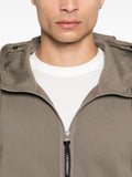 SUDADERA CAPUCHA GOGGLE LENS TAUPE