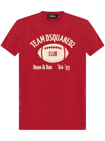 CAMISETA TEAM DSQUARED2 ROJA