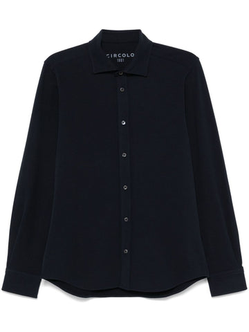 CAMISA ALGODÓN STRETCH NAVY