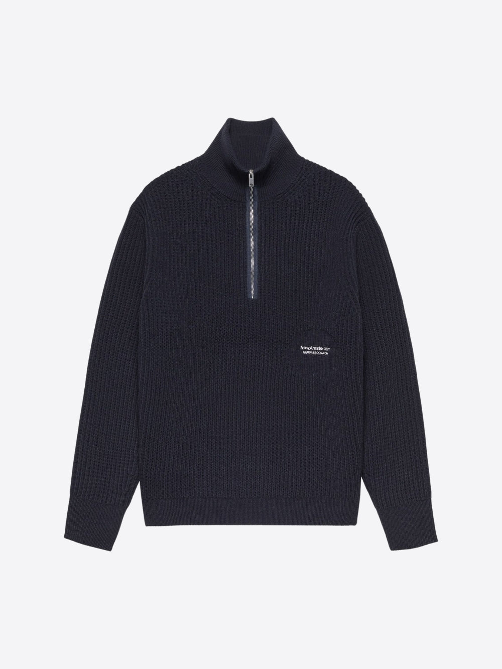 KNITTED HALF ZIP
