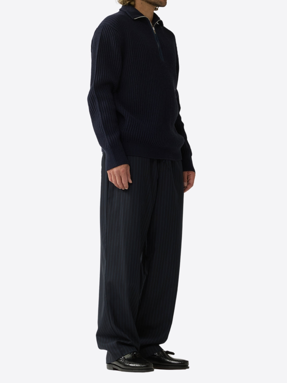 KNITTED HALF ZIP