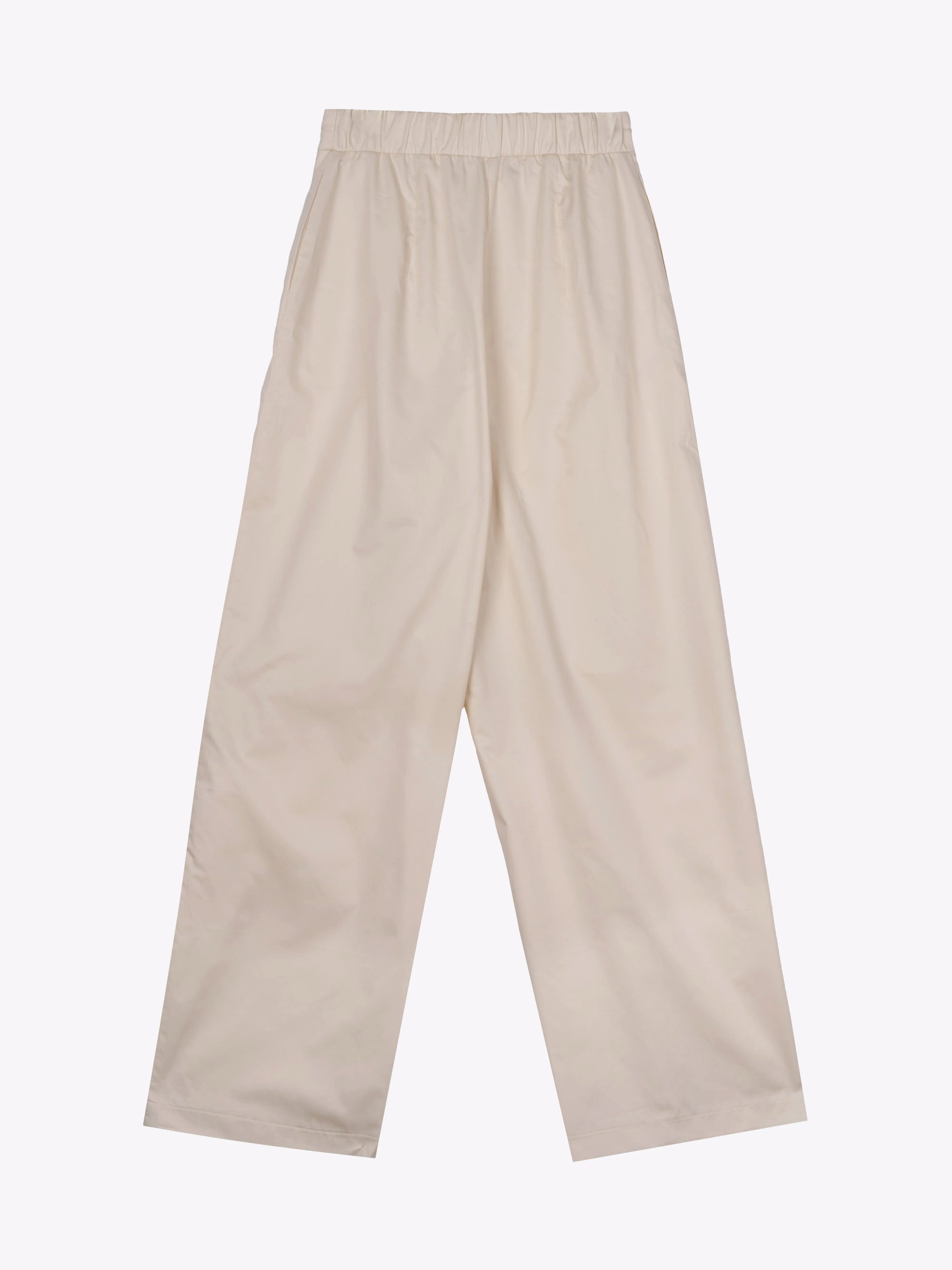 PANTALÓN WIDE LEG CON CINTURA ELÁSTICA