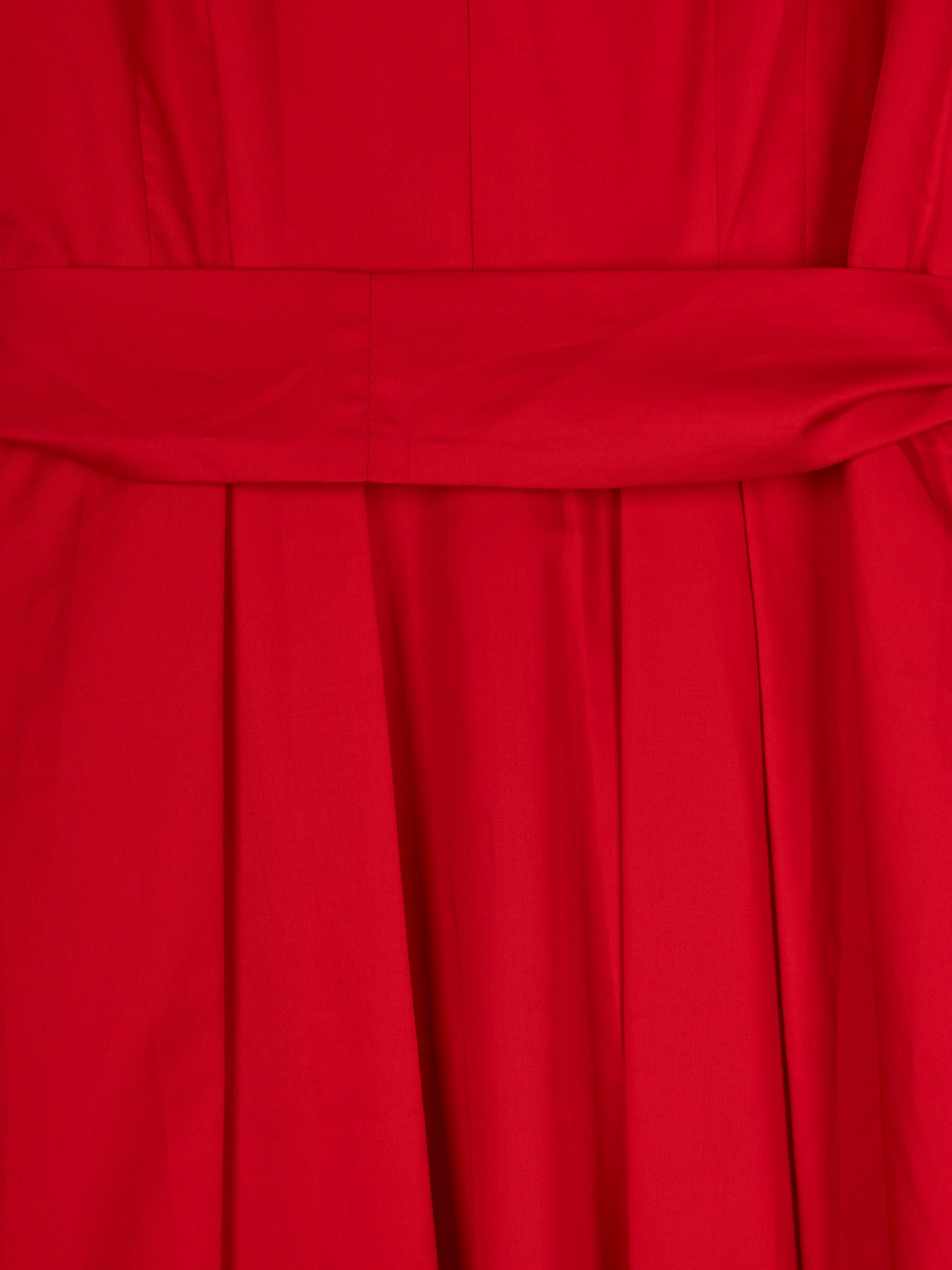 VESTIDO CAMISERO MIDI SIN MANGAS