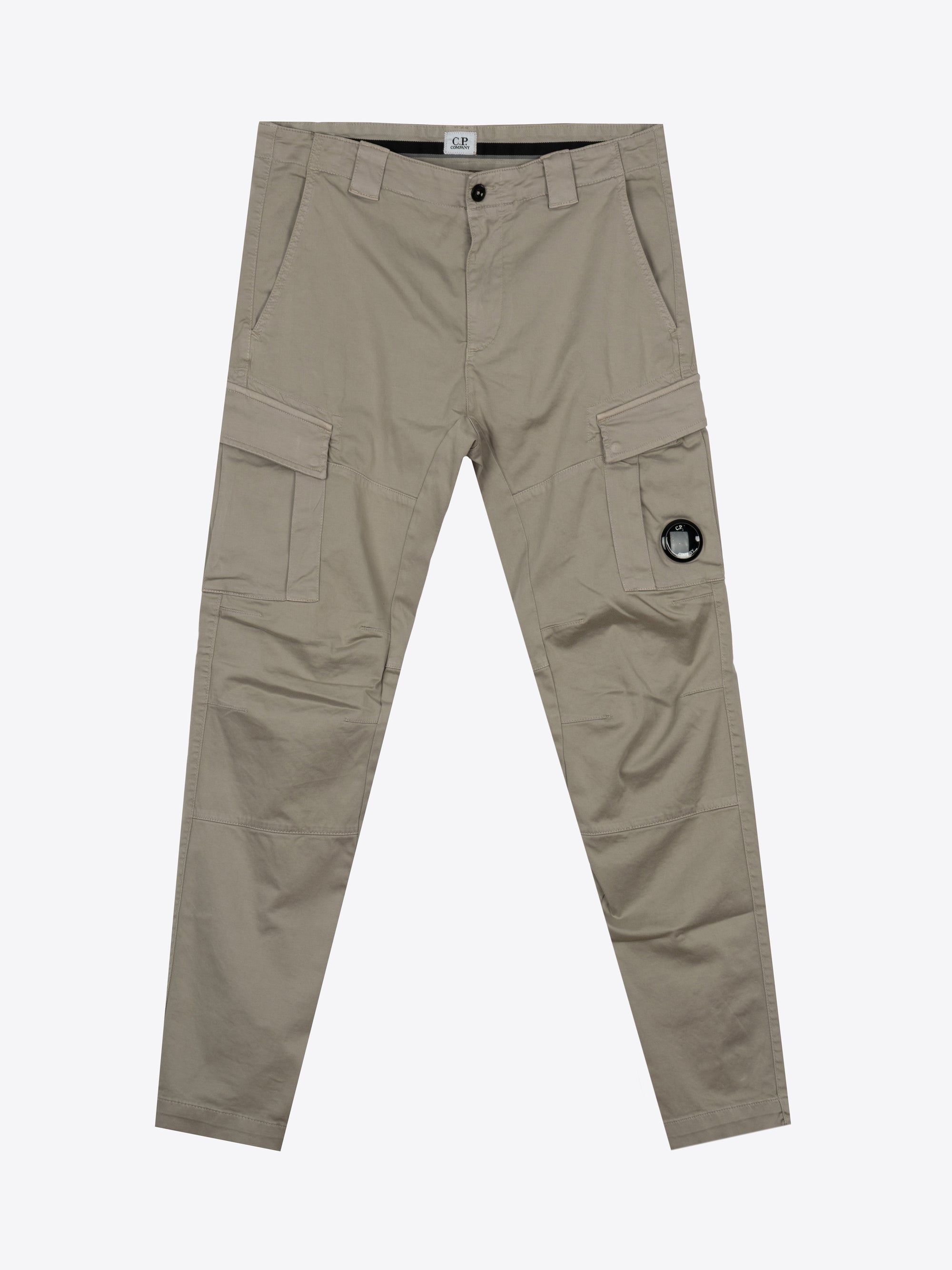 STRETCH SATEEN ERGONOMIC LENS CARGO PANTS