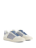 BOXER SNEAKERS WHITE BLUE