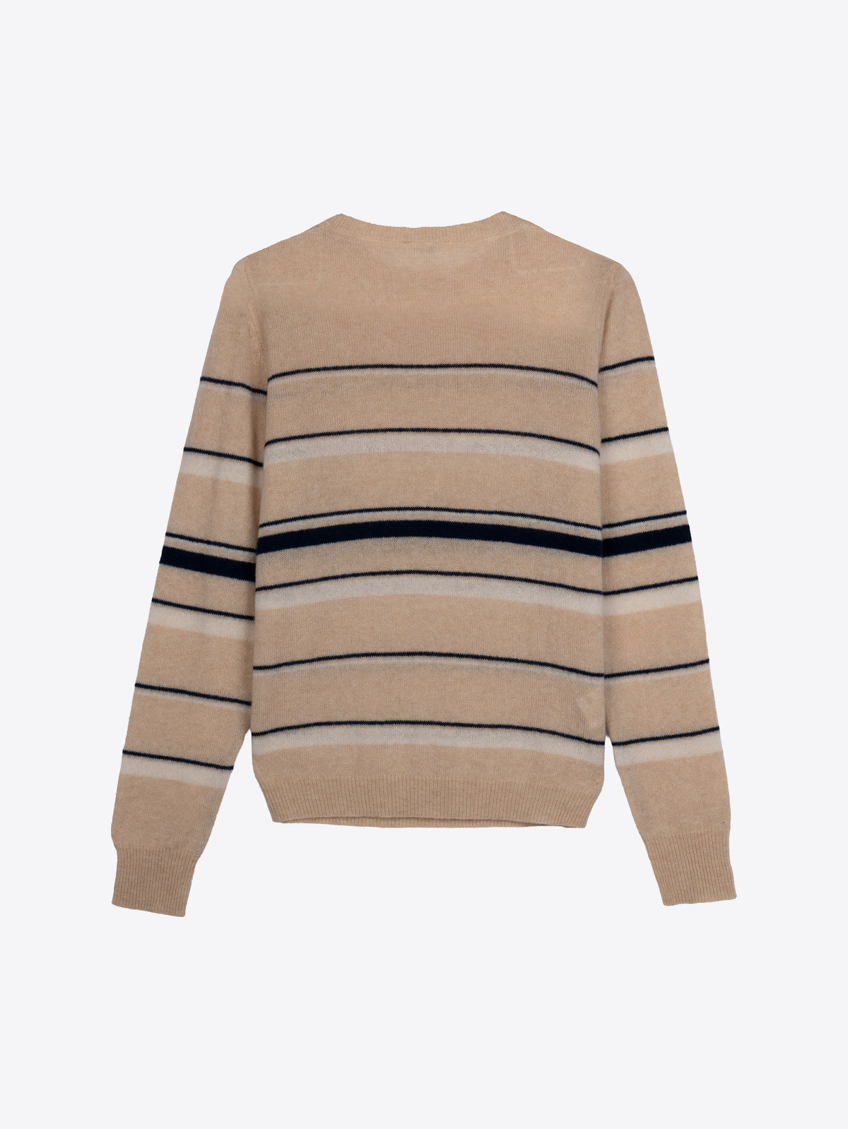 JERSEY DE RAYAS DE CASHMERE Y SEDA