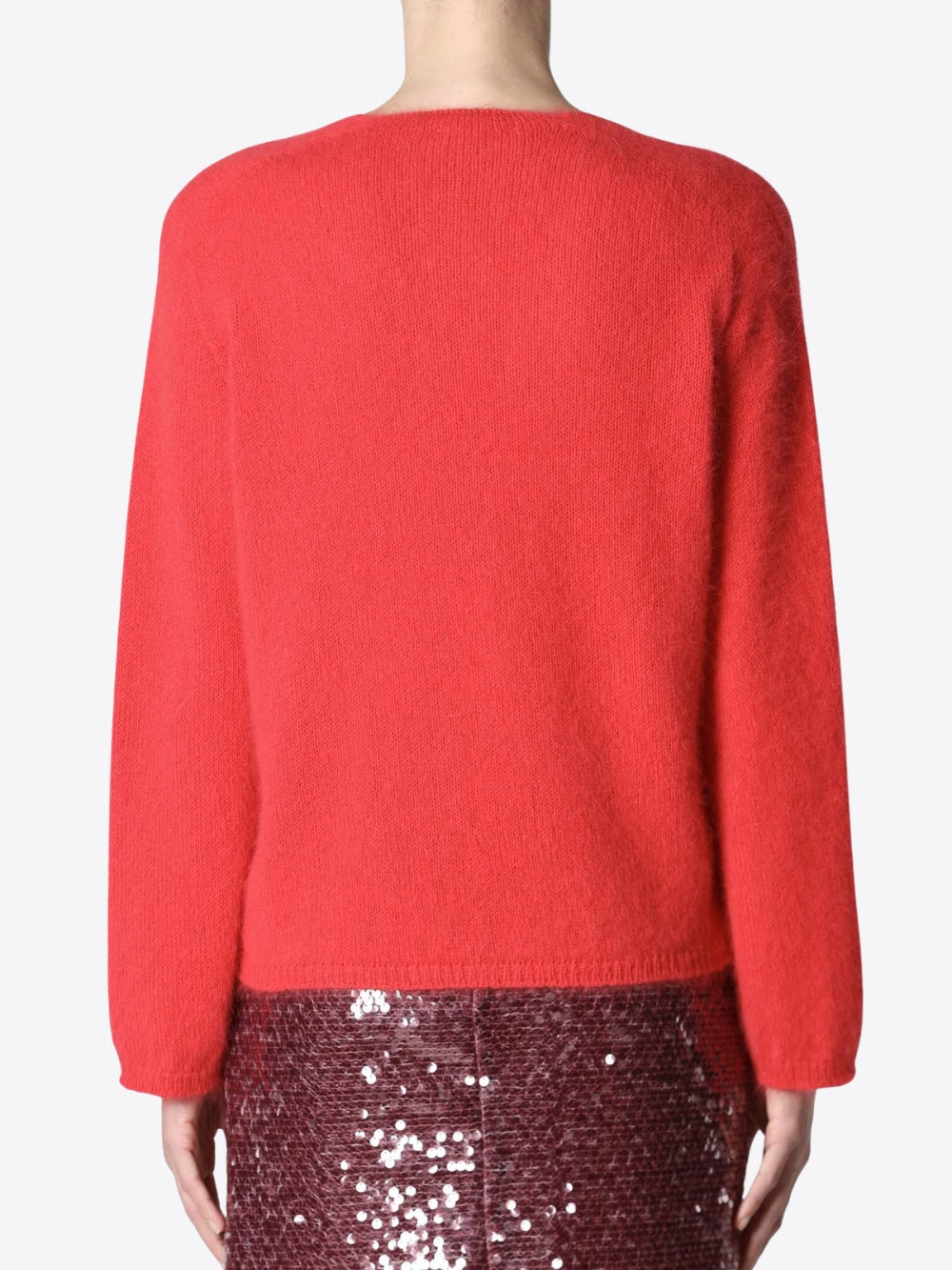 ANGORA V-NECK SWEATER