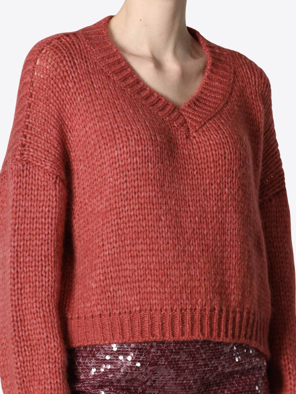 BABY ALPACA V-NECK SWEATER