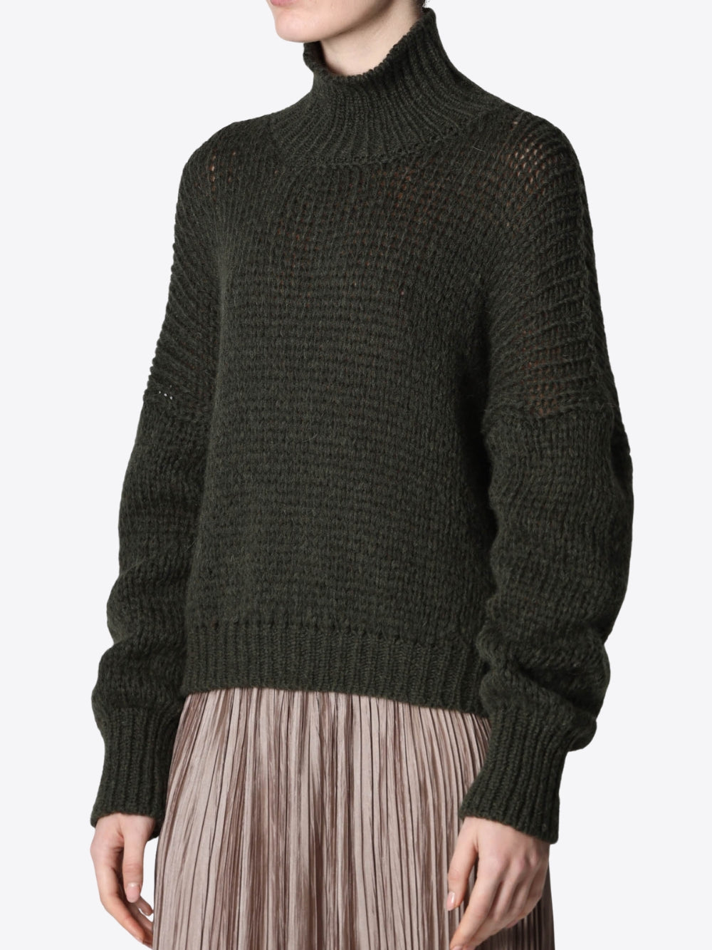 BABY ALPACA TURTLENECK SWEATER