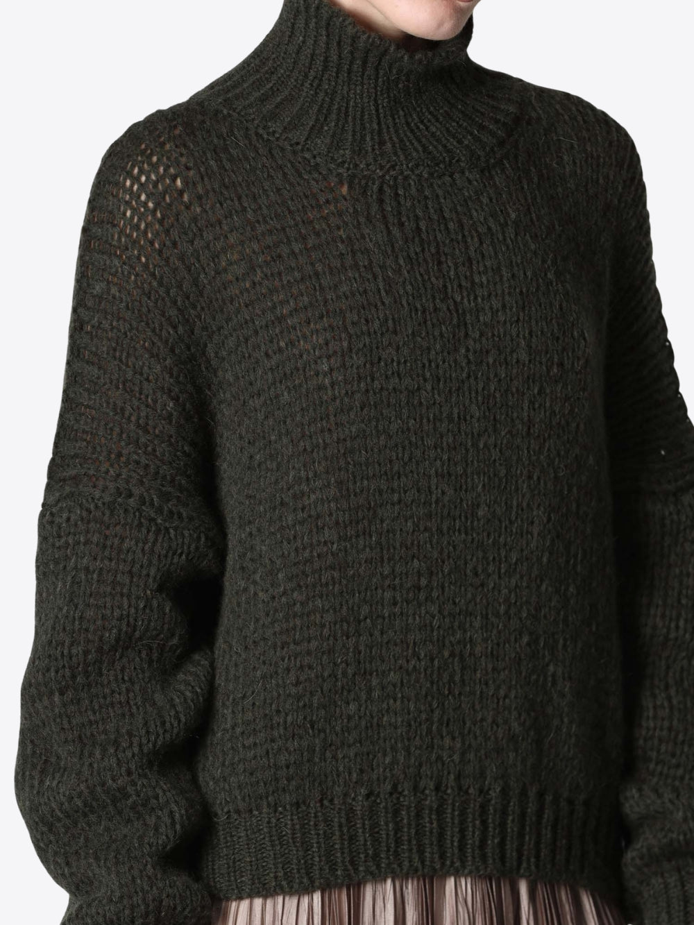BABY ALPACA TURTLENECK SWEATER