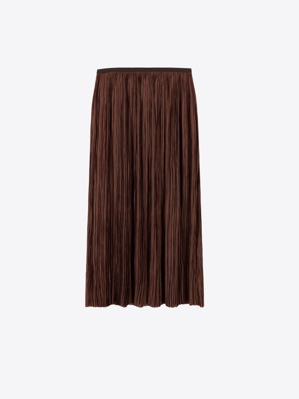 PLEATED MIDI SKIRT