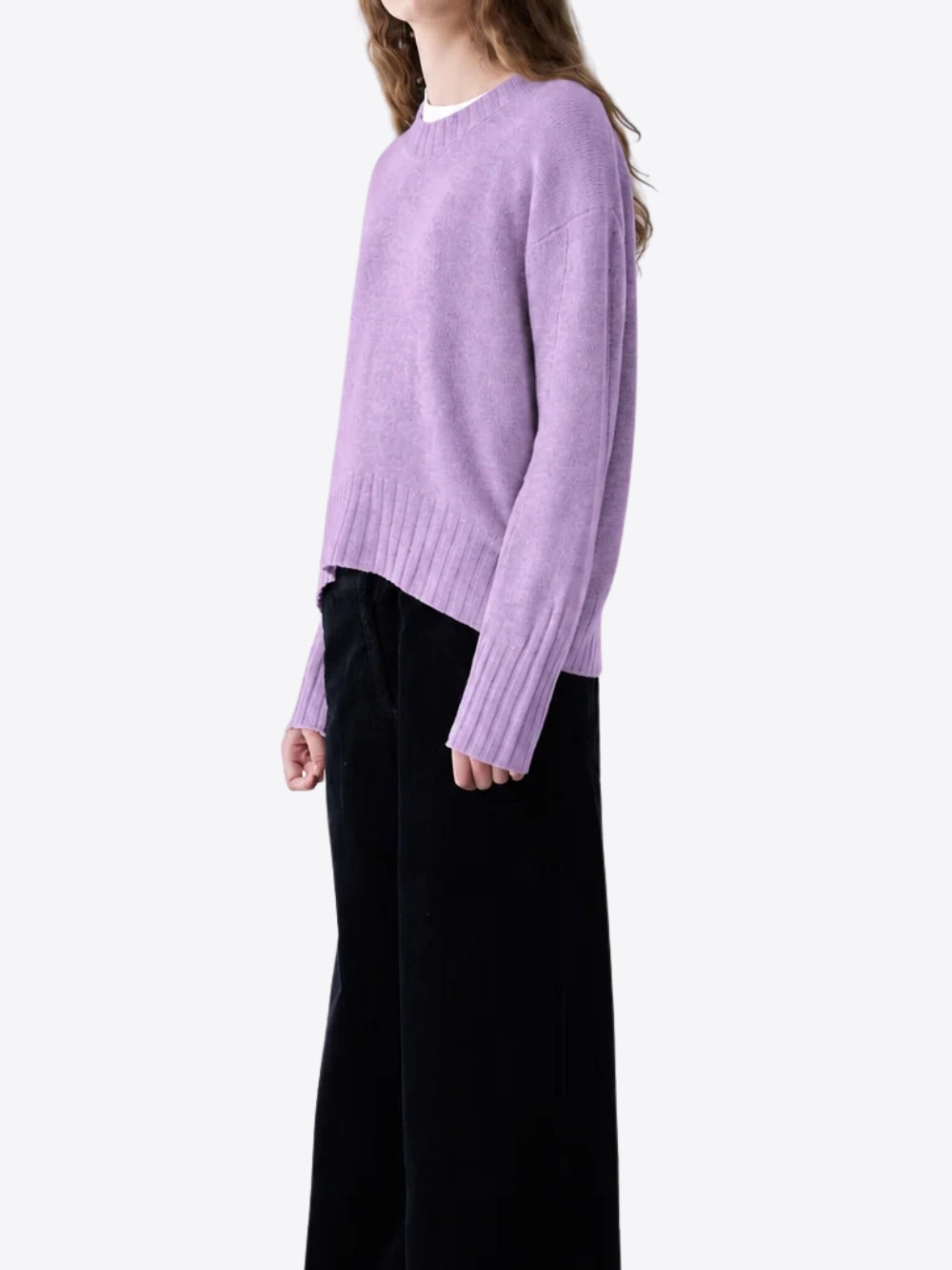 JERSEY OVERSIZE CON BAJO ASIMÉTRICO