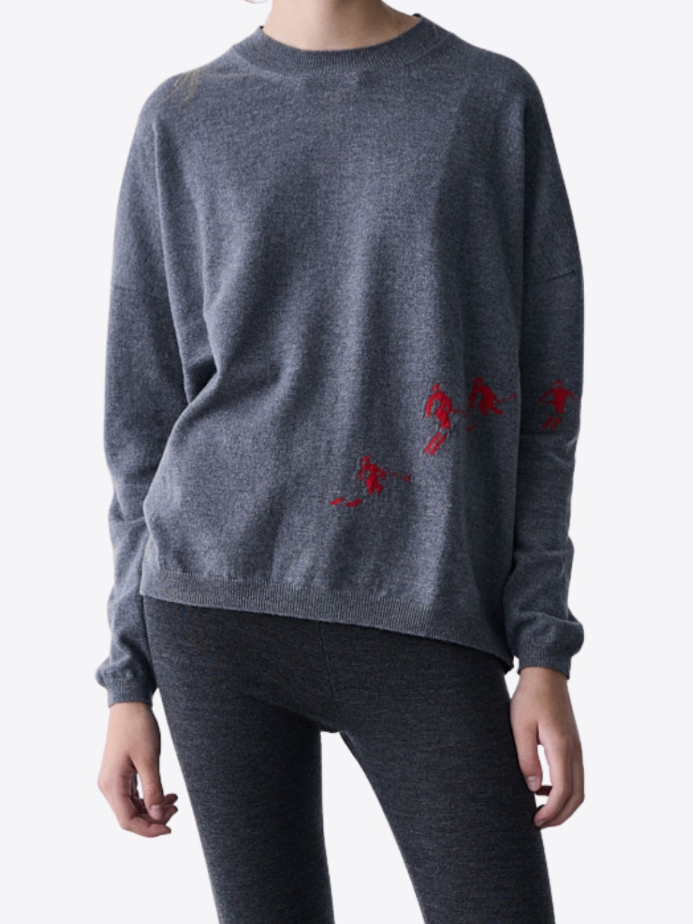 JERSEY OVERSIZE CON MOTIVO EN INTARSIA