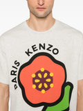 CAMISETA KENZO FLOWER GRIS