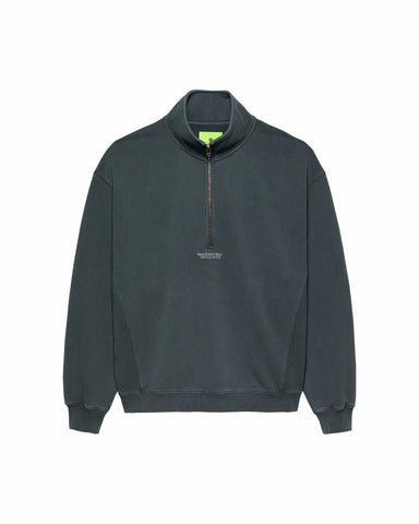 SUDADERA ZIP GRIS