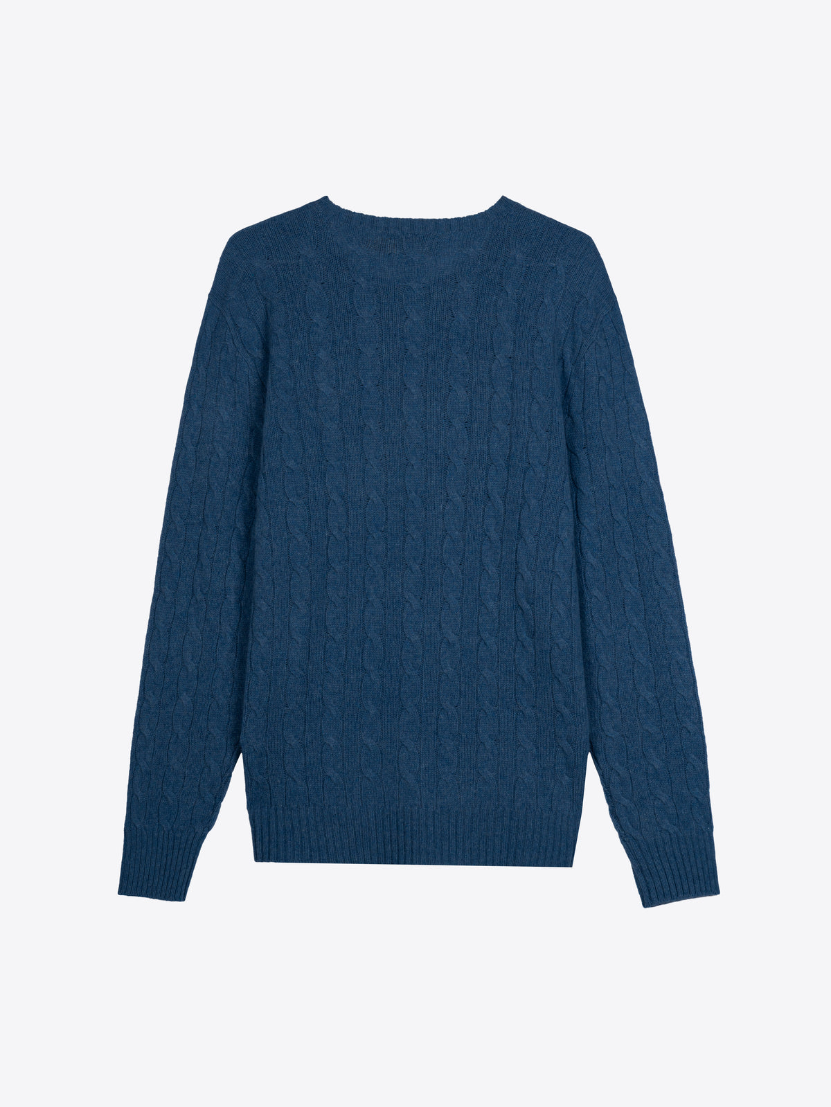 JERSEY DE LANA Y CASHMERE EN PUNTO DE OCHO