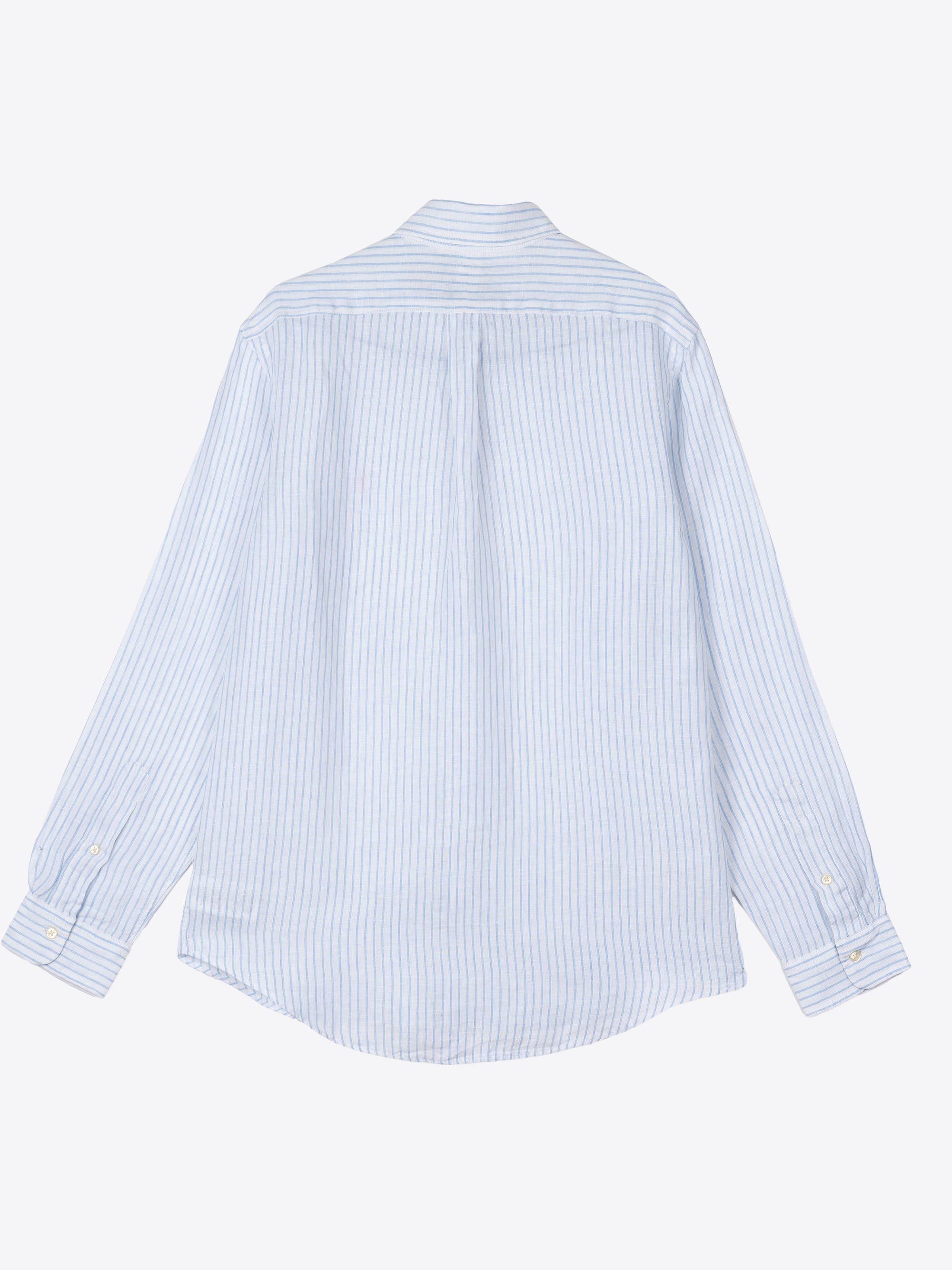 CAMISA DE LINO A RAYAS
