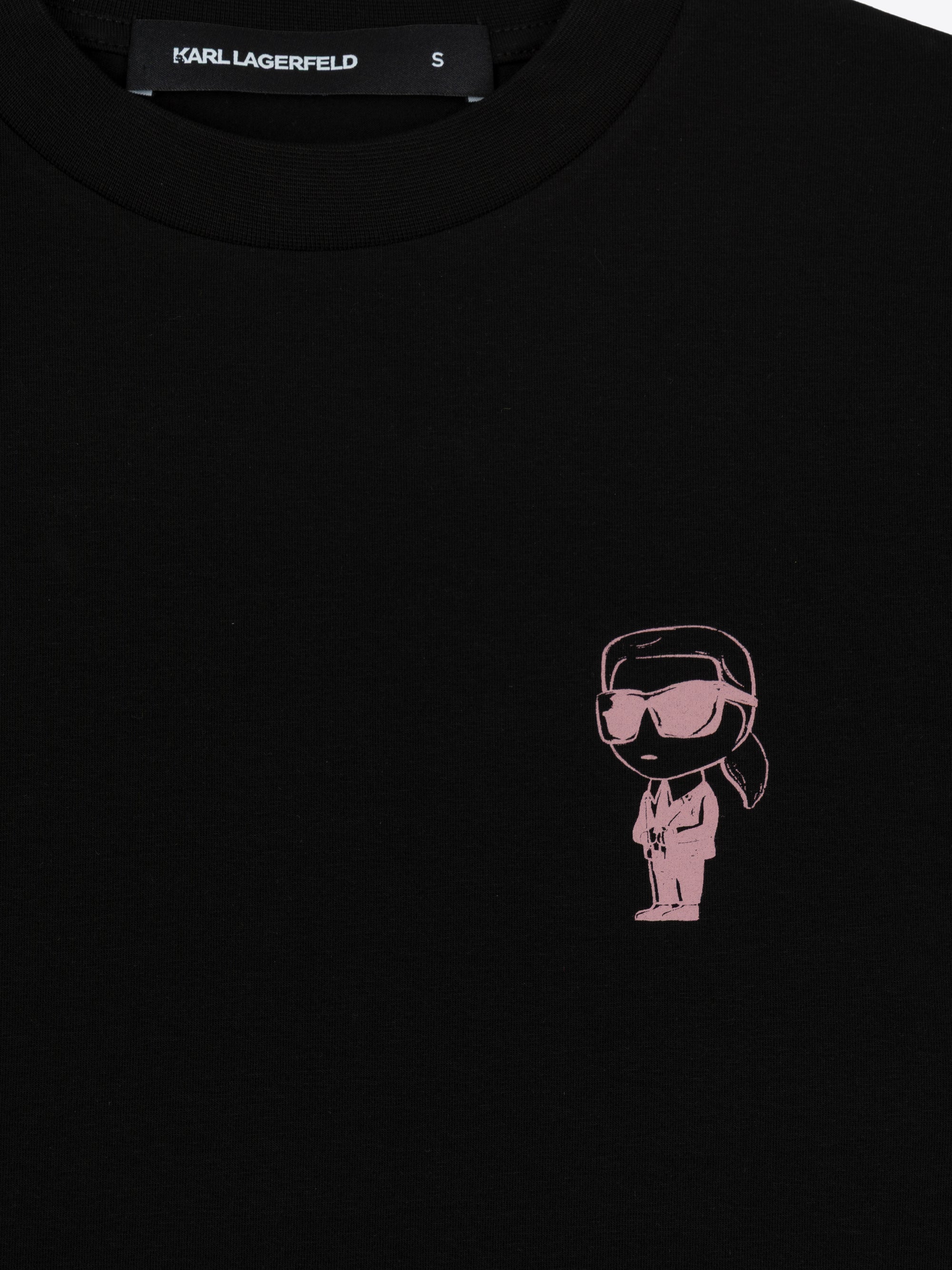 CAMISETA CON LOGO IKONIK KARL ESTAMPADO