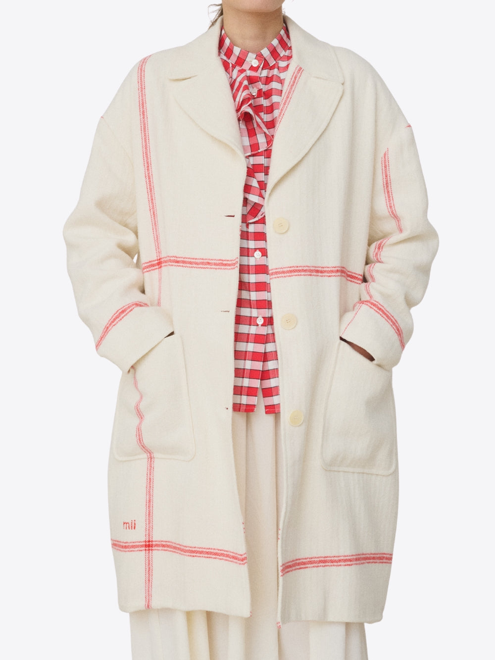 THE MILOU COAT - IN THE KITCHEN